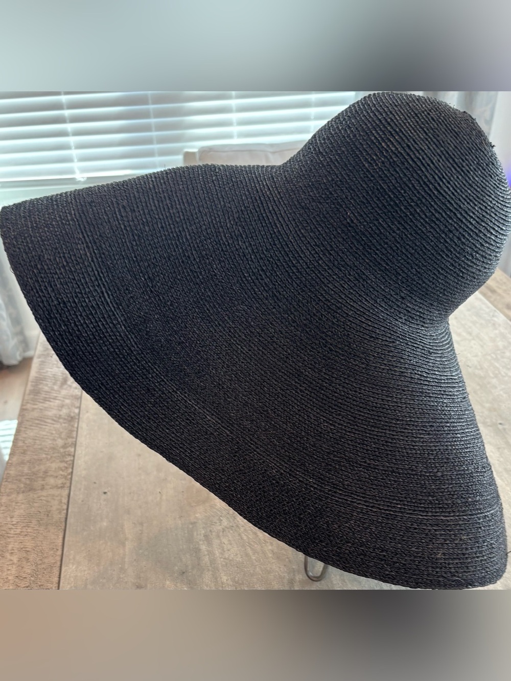 Banana Republic Black Wide-Brim Sun Hat